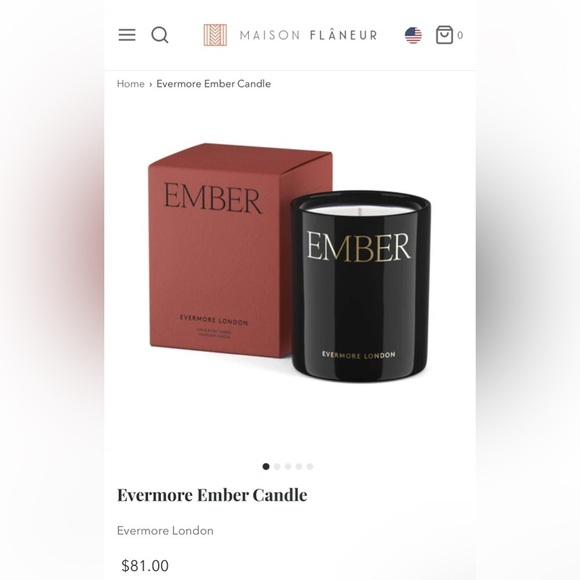 NIB Evermore Ember Candle 🕯️ - Picture 1 of 6